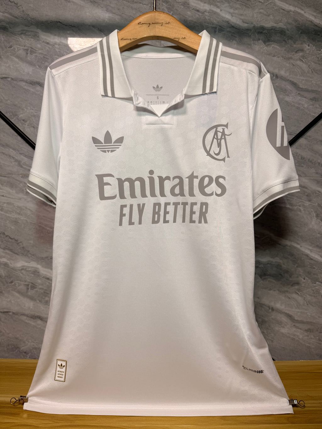 Real Madrid 2026/27 125th Anniversary White Shirt — Player Version — photo 1