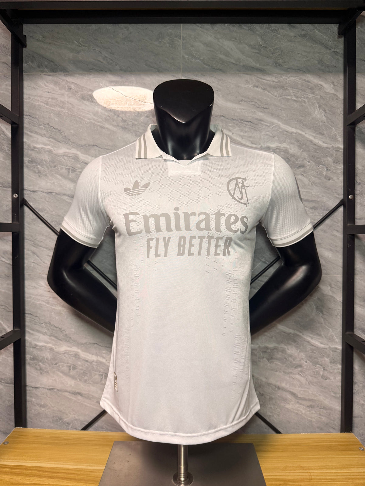 Real Madrid 2026/27 125th Anniversary White Shirt — Player Version — photo 3