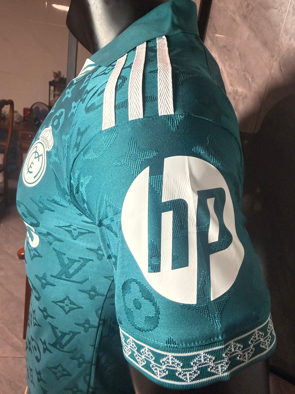 Real Madrid 2026/27 Green Monogram Special Edition Shirt — Player Version — photo 11