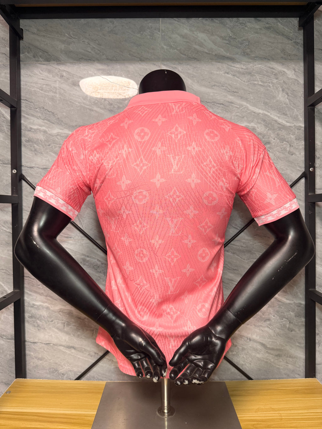 Real Madrid 2026/27 Pink Monogram Special Edition Shirt — Player Version — photo 4