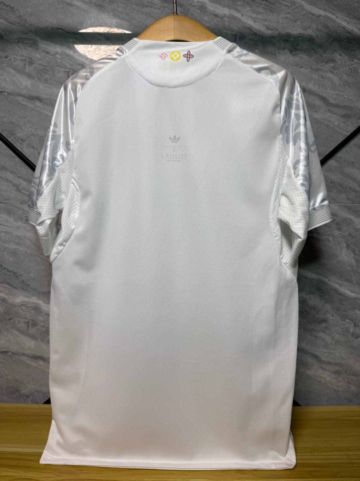 Real Madrid 2026/27 White Floral Shirt — Player Version — photo 2