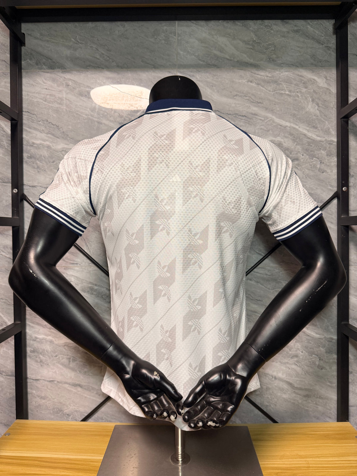 Real Madrid 2026/27 White and Grey Retro Shirt — Player Version — photo 4
