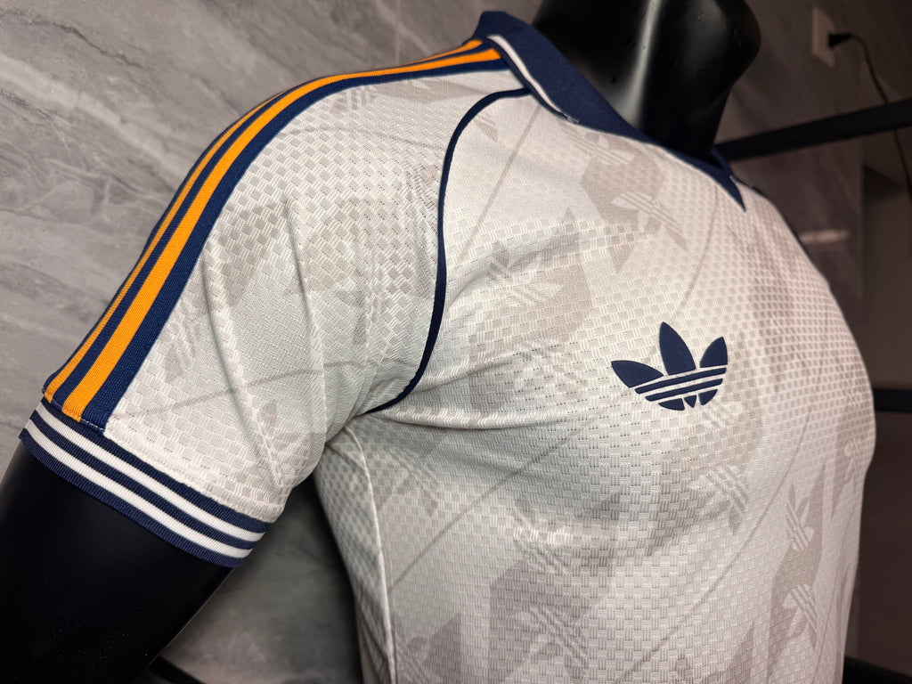 Real Madrid 2026/27 White and Grey Retro Shirt — Player Version — photo 8