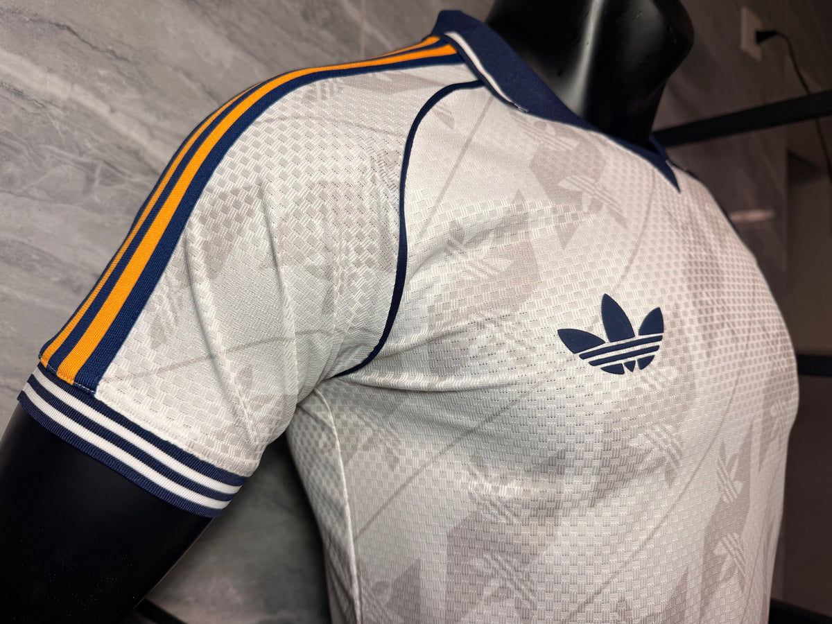 Real Madrid 2026/27 White and Grey Retro Shirt — Player Version — photo 8
