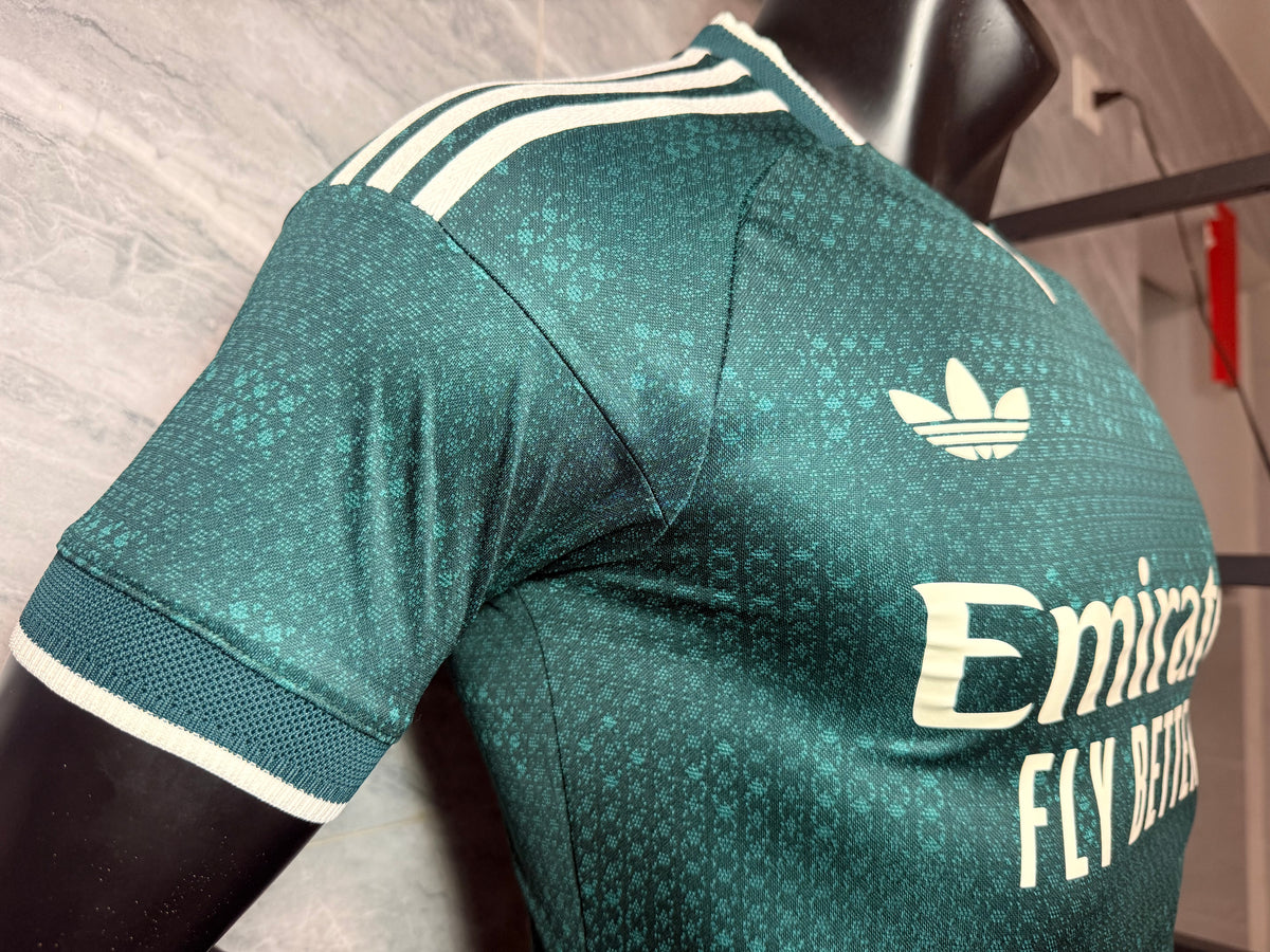 Real Madrid Away Shirt — Dark Green Player Version — photo 5