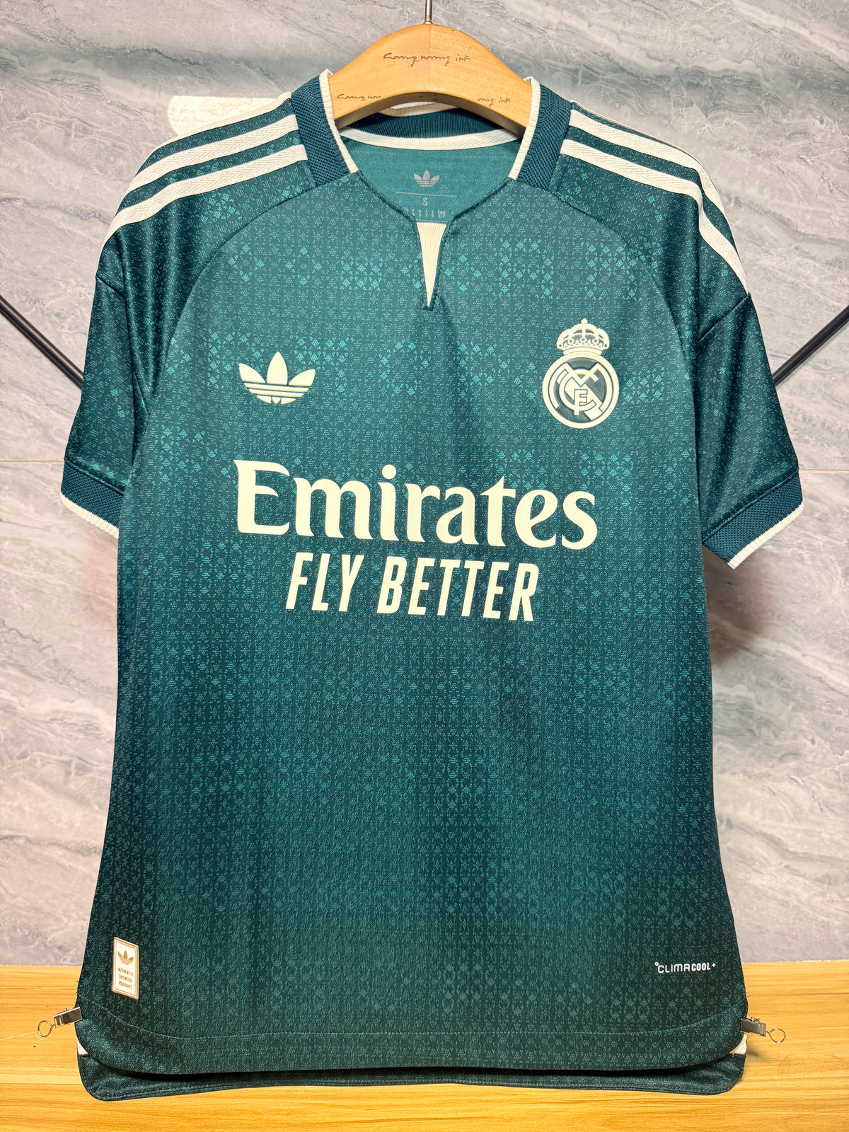 Real Madrid Away Shirt — Dark Green Player Version — photo 12