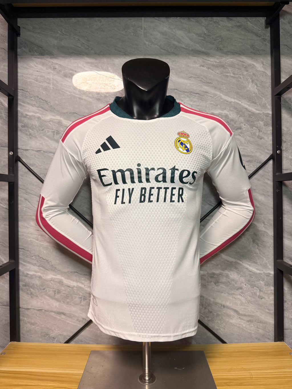 Real Madrid 2026/27 Home Long-Sleeve Shirt — Player Version — photo 1