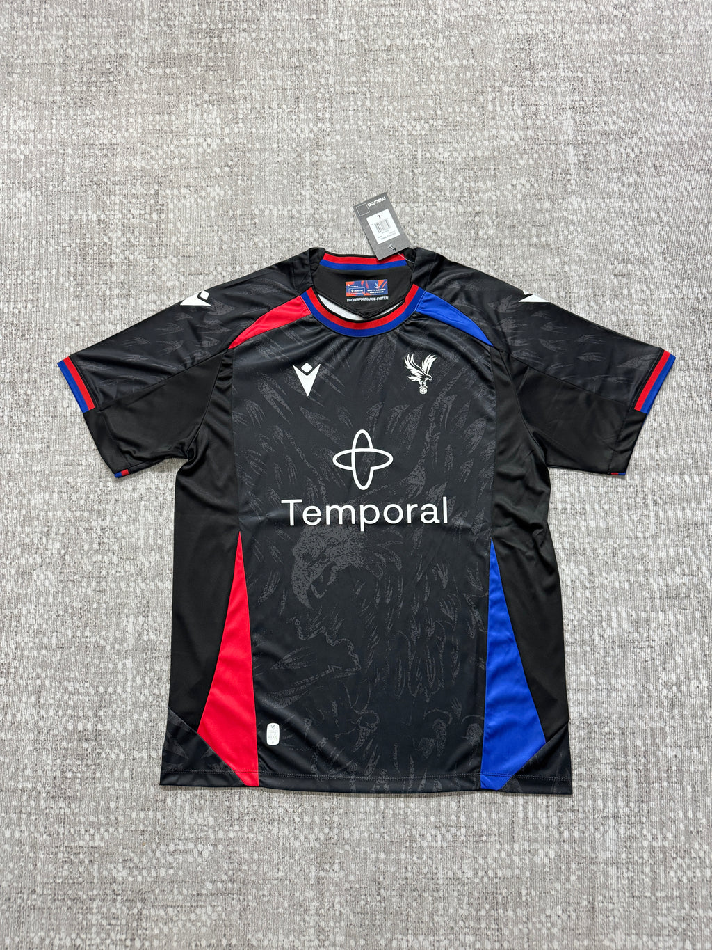 Crystal Palace 2026/27 Black Away Shirt — Fan Version
